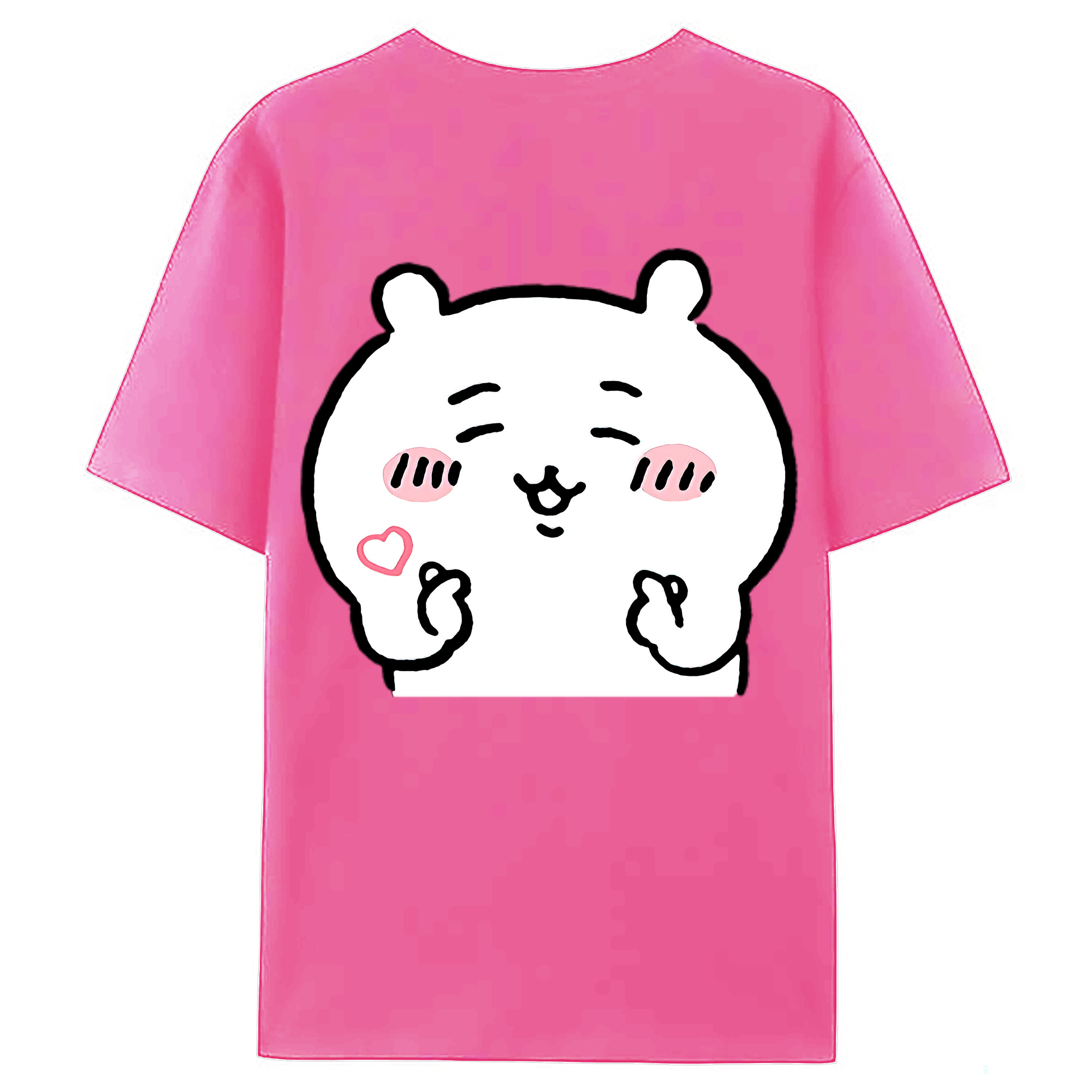 （画像用） ちいかわ ちいかわ Chii-kawa chiikawa レディース半袖Tシャツ(バックプリント)